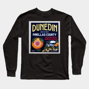 Dunedin Florida fruit label Long Sleeve T-Shirt